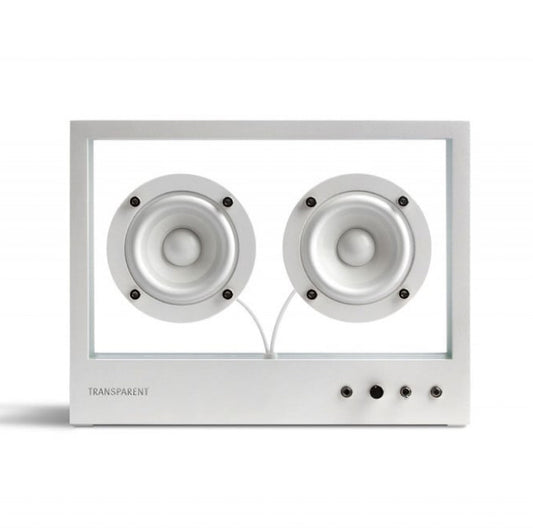 Transparent Small Transparent Speaker (White)