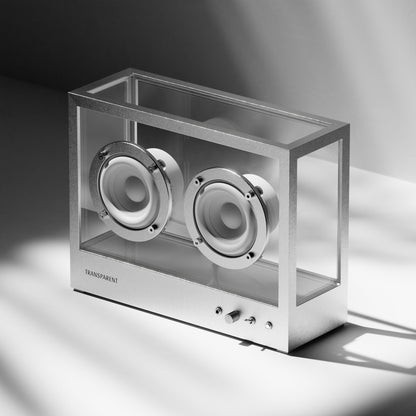 Transparent Small Transparent Speaker (Metal)